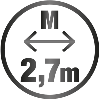longitud M 2,7 m ov37